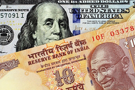 USDINR Climbs as RBI Rate Cut Bets Drag Indian Rupee Lower to Fresh All-Time Low